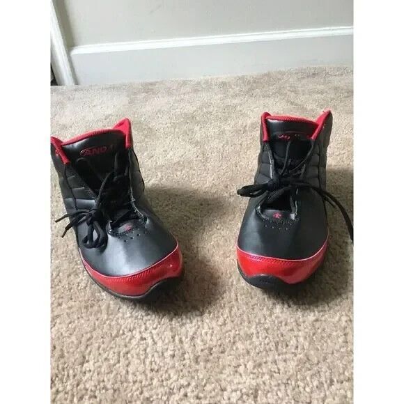 AND1 Men's Basketball Shoes Sneakers Athletic Size 8.5 Multi-Color - Picture 1 of 9